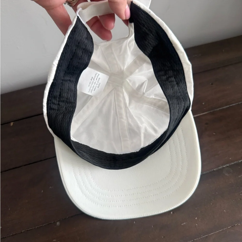 DSG Youth White Lightweight Performance Baseball Cap | Adjustable